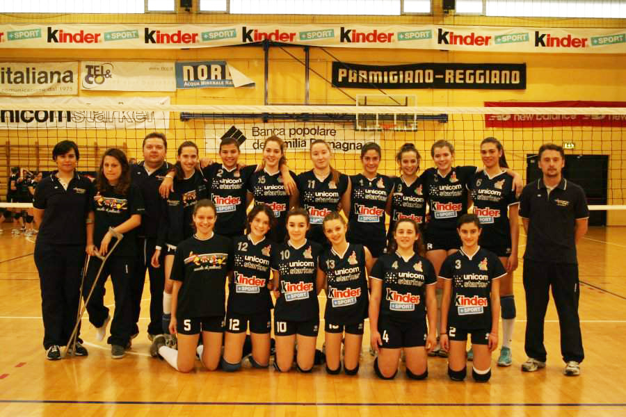 ANDERLINI UNICOM STARKER BLU - Campione Provinciale U14F  2011/2012