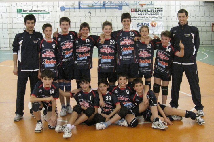 S. DI P. ANDERLINI CASA MODENA< - Campione Provinciale U14M  2010/2011